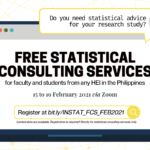 Free Statistical Consulting Services on February 2021